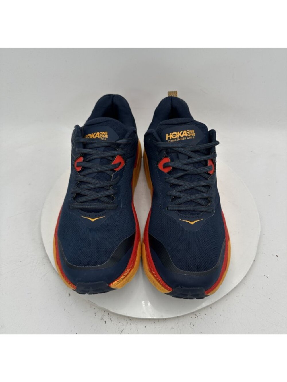 Hoka One Challenger ATR 6 Men Size 11D 1106510 OSRY Outer Space Yellow Shoes - Picture 4 of 11